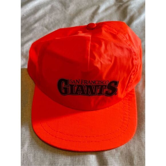 SF Giants Lot Hat Francisco Vintage Nylon Hat Cap SnapBack - Picture 6 of 9